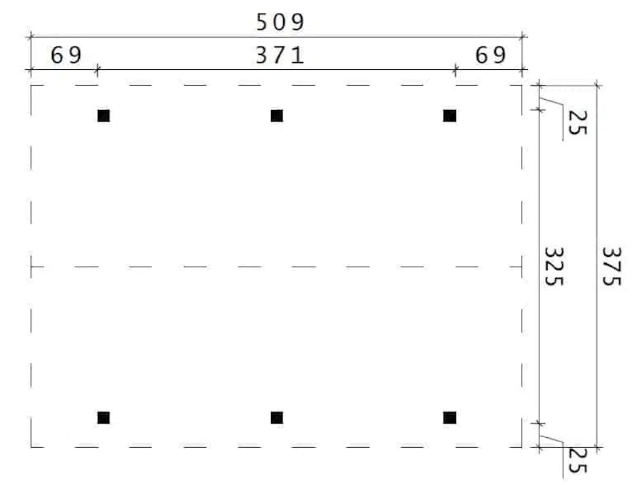 Large Wooden Garden Gazebo Henley 3.7 x 5 m