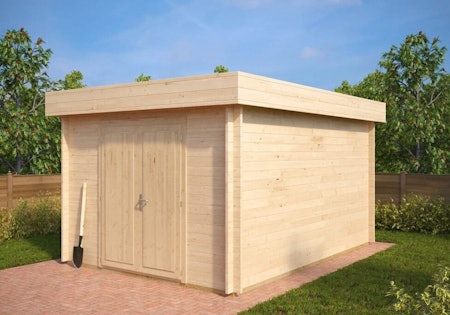 Large Garden Storage Shed Eva A 12m² / 44mm / 3.2 x 4.4 m