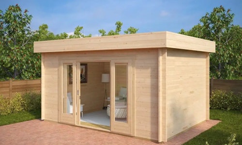 Modern Summer House Jacob E 12m² / 44mm / 4.2 x 3 m